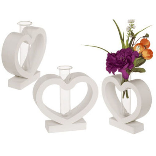 Picture of Articles Heart Out of the blue,Flower Glass Tube