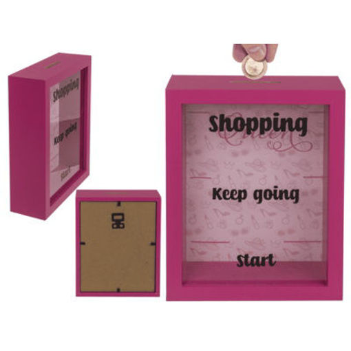 Picture of Articles Wood Out of the blue, Saving Box With Fra