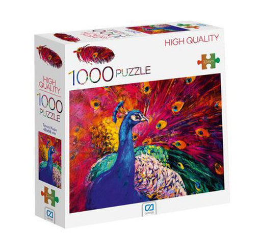 Picture of Puzzle 1000pcs, Peacock