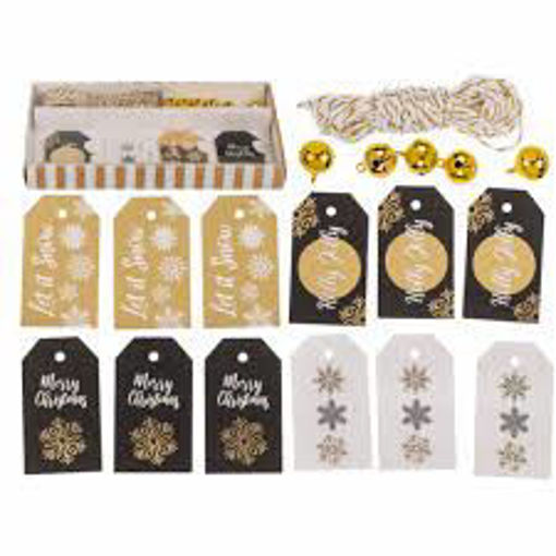Picture of Gift Tag Christmas Out of the blue