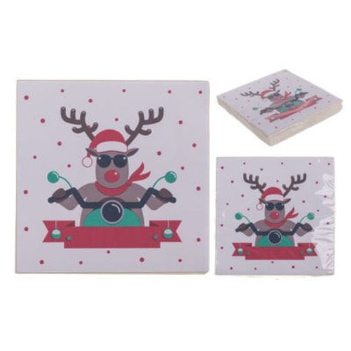Picture of Articles Santa Out of the blue,Paper Napkins