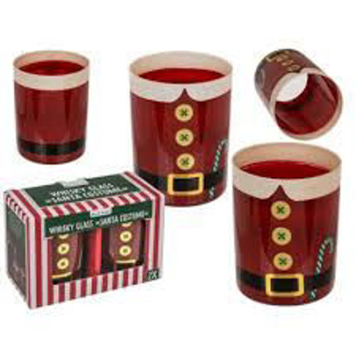 Picture of Mug Christmas Out of the blue,Whisky Glass Santa