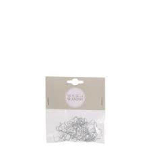 Picture of Chrıstmas Decoration Silver 50pcs Hook Edelman