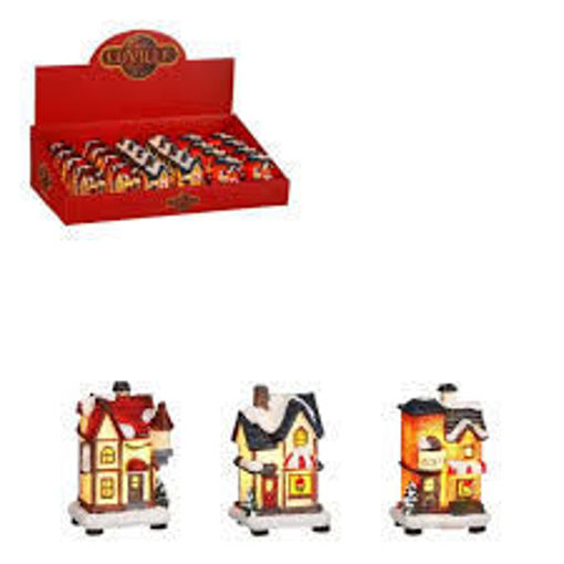Picture of Chrıstmas Decoration Home Shape Edelman+Batteries