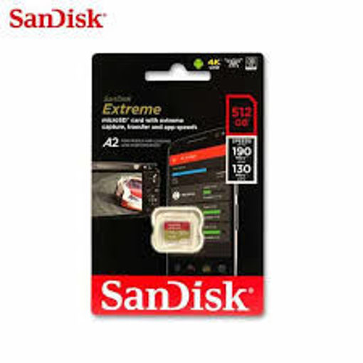 Picture of Card Extreme Micro Sandisk, SDSQXAV-512G