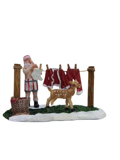 Picture of Chrıstmas Decoration Santa Edelman,Laundry