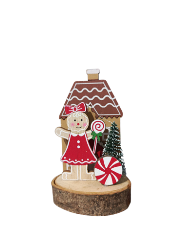 Picture of Chrıstmas Decoration House Shape Edelman