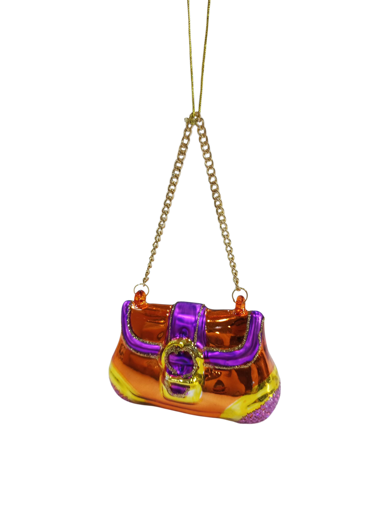 Picture of Tree Ornament Orange Glass Edelman,Handbag