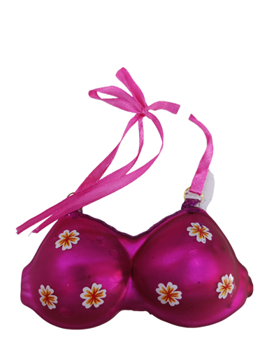 Picture of Tree Ornament Pink Glass Edelman,Swimsuit
