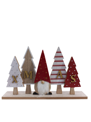 Picture of Chrıstmas Decoration Wood Edelman, 5 Trees