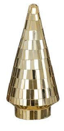 Picture of Christmas Tree Gold Glass Edelman