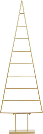 Picture of Christmas Tree Gold Metal Edelman
