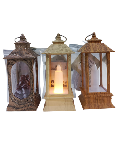 Picture of Lamp Decoration Nature White Wood Edelman