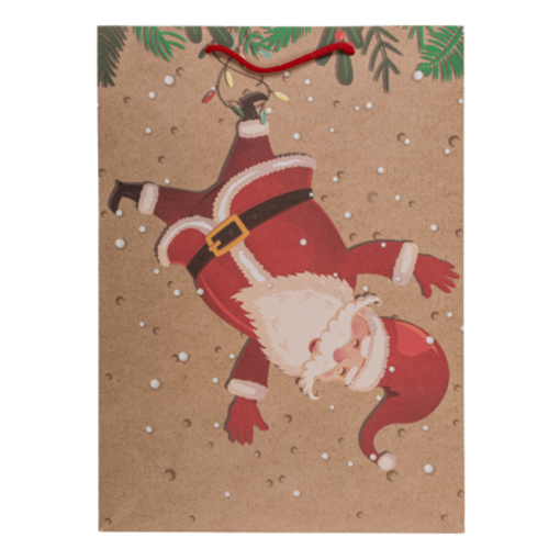 Picture of Bag For Gift 25x35cm Christmas Out of the blue
