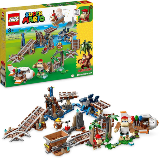Picture of Lego Age 8+ Super Mario, Mine Cart Ride