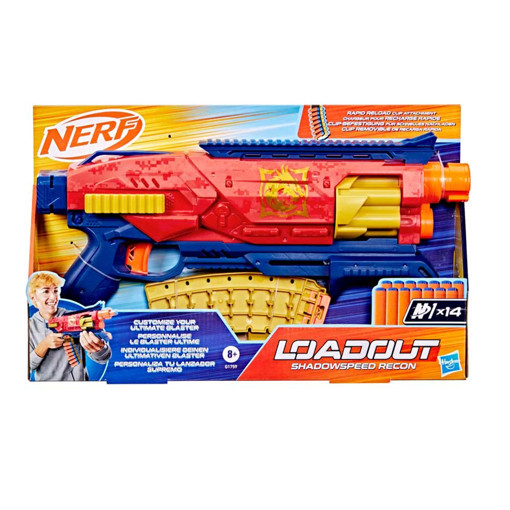 Picture of Nerf Gun Loadout Shadow Speed Recon Hasbro