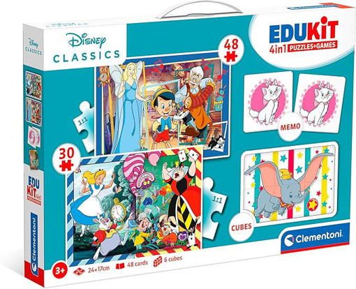 Picture of Puzzle 4 ln 1 Clementoni, Edukit Disney