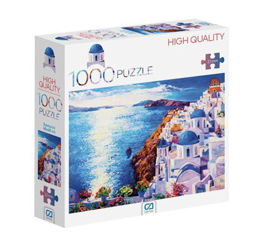 Picture of Puzzle 1000pcs, Santorini