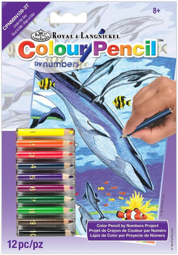 Picture of Coloring By Number 8+ Mini Royal&Langnickel