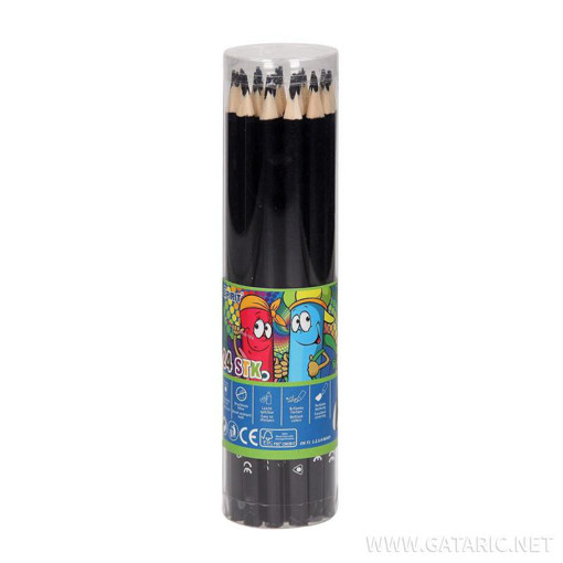 Picture of Colour  Pencil 16cm Black Spirit