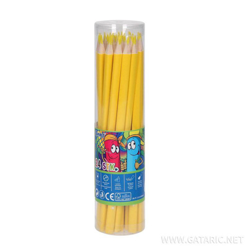 Picture of Colour  Pencil 16cm Yellow Spirit