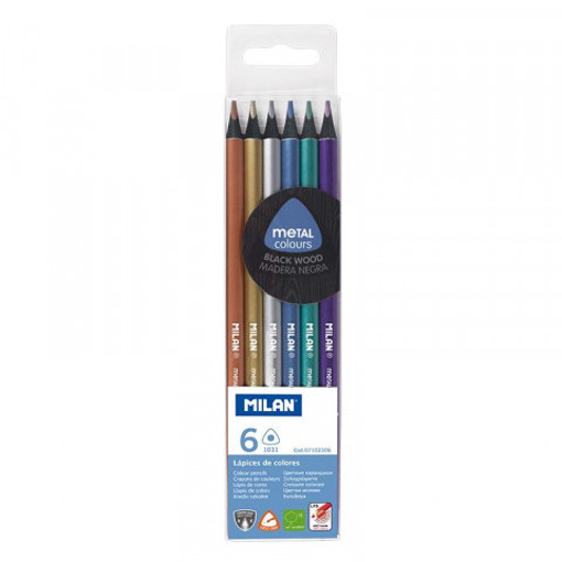 Picture of Colour Pencil 6clrs Triangle Milan