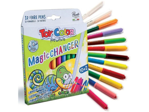 Picture of Felt pens 12clrs Magic Changer Toycolor