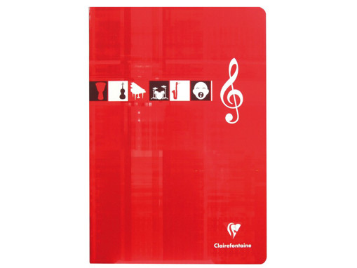 Picture of Music Book A4 Claire Fontaine