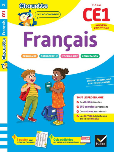 Picture of Chouette T'accompagne Francais CE1 Hatier