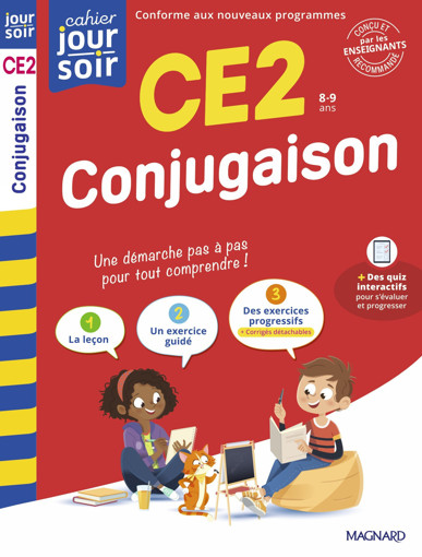 Picture of Conjugaison CE2 Cahier Jour Soir Magnard