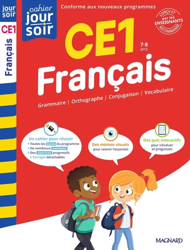 Picture of Français CE1 Cahier Jour Soir Magnard