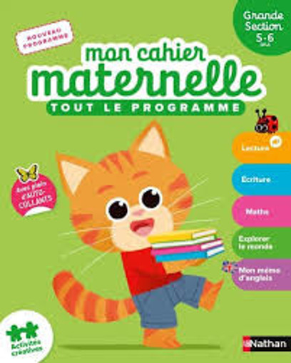 Picture of Mon Cahier Maternelle, GS 5-6 ans