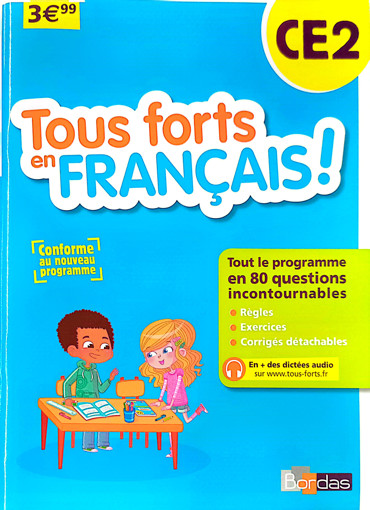 Picture of Tout  Forts En Francais CE2 Bordas 2016