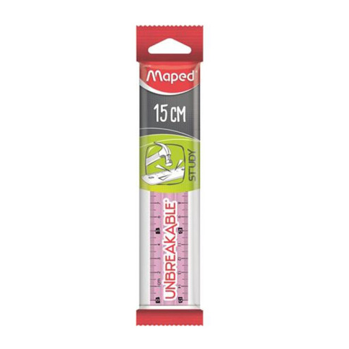 Picture of Plastic Ruler 15cm Unbreakable Maped
