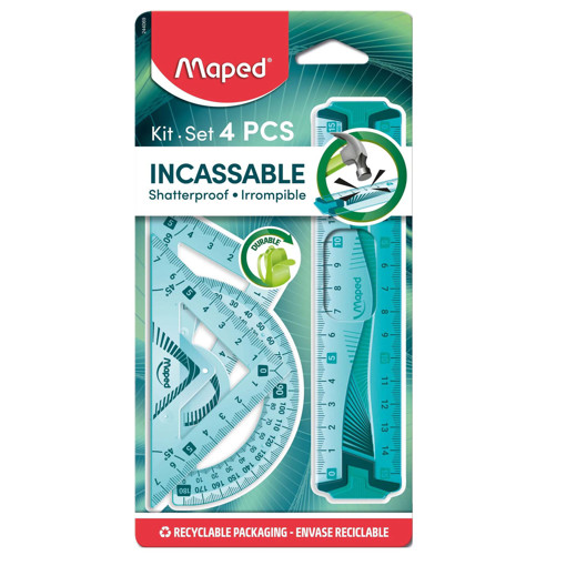 Picture of Geometry Set 15cm Unbreakable Maped