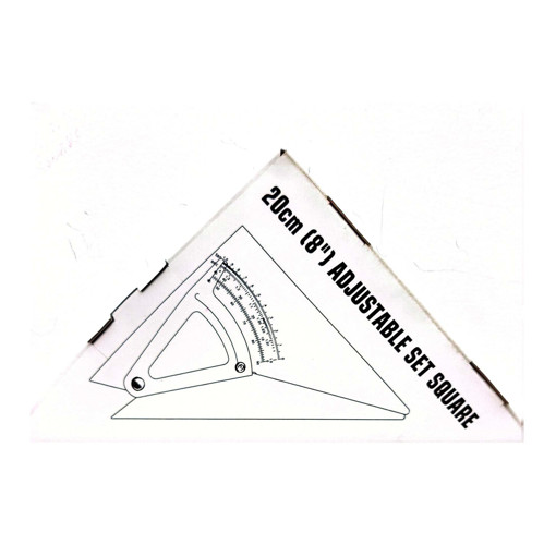 Picture of Square 20cm Transparent 8inch Adjustable