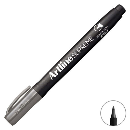 Picture of Permanent Marker Medium Grey Artline