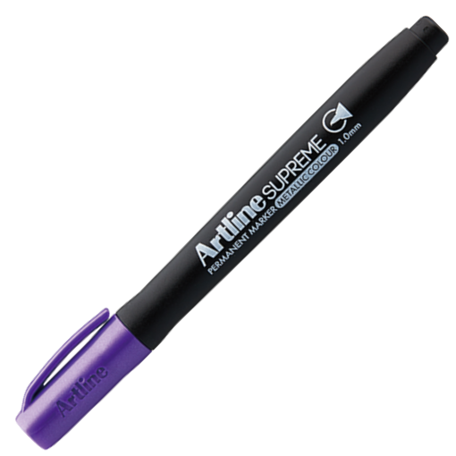 Picture of Permanent Marker Medium Metallic Purple Artline