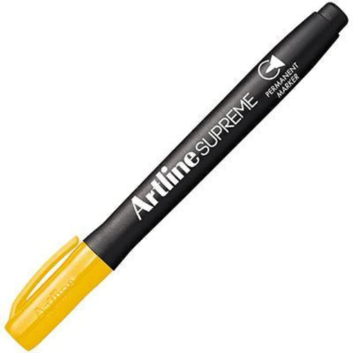 Picture of Permanent Marker Medium Yellow Artline