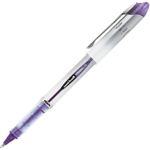 Picture of Ball Pen Purple 0.8mm Uni-Ball Vision Elite