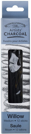 Picture of Charcoal Pencil (Set of 12) Medium Winsor&Newton