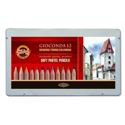 Picture of Koh-i-noor Pencil Graphit (Set of 12) Pastel