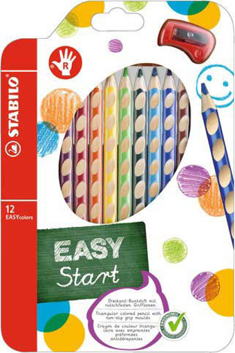 Picture of Colour Pencil 12clrs Right Handed Stabilo