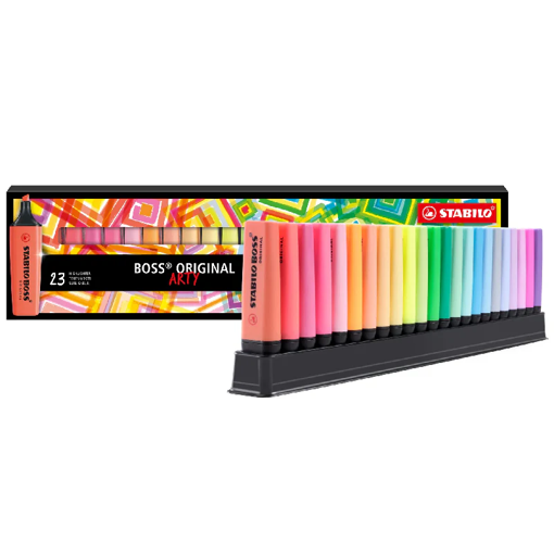 Picture of Highlighter Pack 23clrs Stabilo Boss Original
