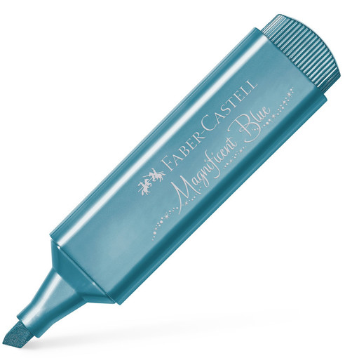 Picture of Highlighter Blue Metallic Faber-Castell