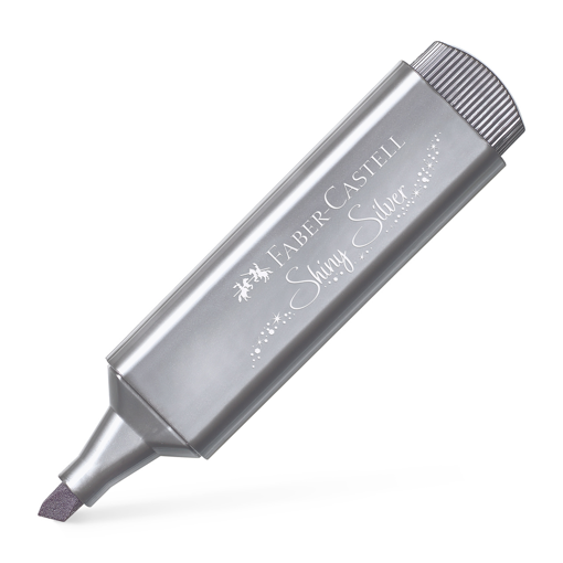 Picture of Highlighter Silver Metallic Faber-Castell