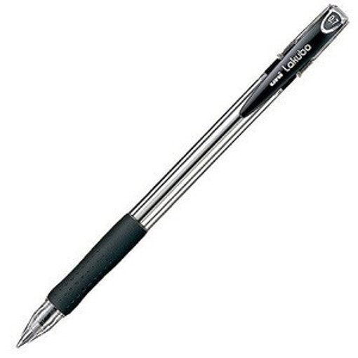Picture of Ball Pen Black 1mm Uni Lakubo