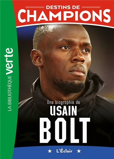 Picture of Bib Verte Destins De Champions, Usain Bolt