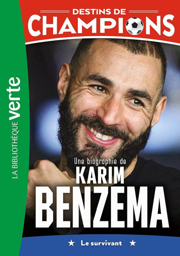 Picture of Bib Verte Destins De Champions, Karim Benzema
