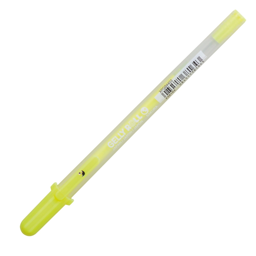 Picture of Ball Pen Fluo Yellow 0.5mm Gelly Sakura